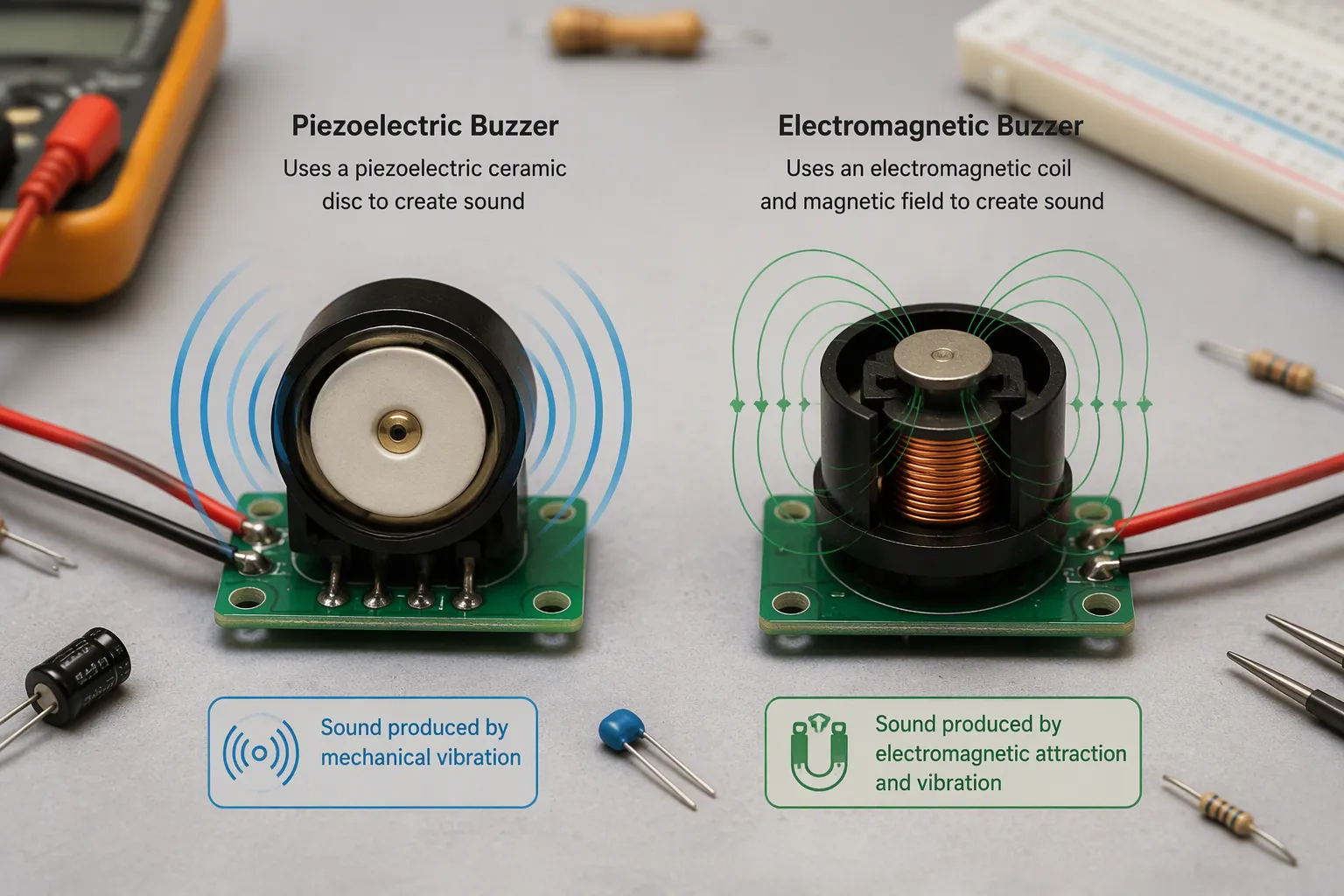 Piezoelectric vs Electromagnetic Buzzer: Ultimate Guide